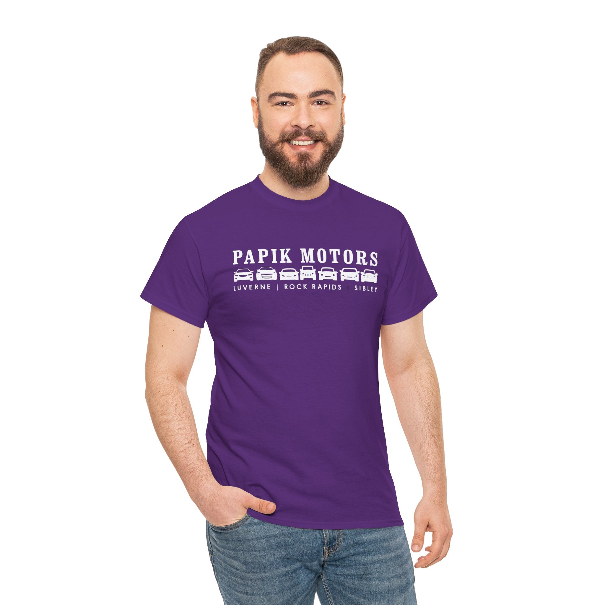 Horizontal Logo Papik T Shirt - Unisex