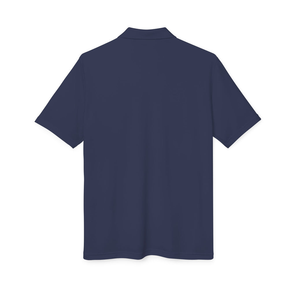 Unisex Adidas Performance Polo - Embroidered (dark colors grey logo)