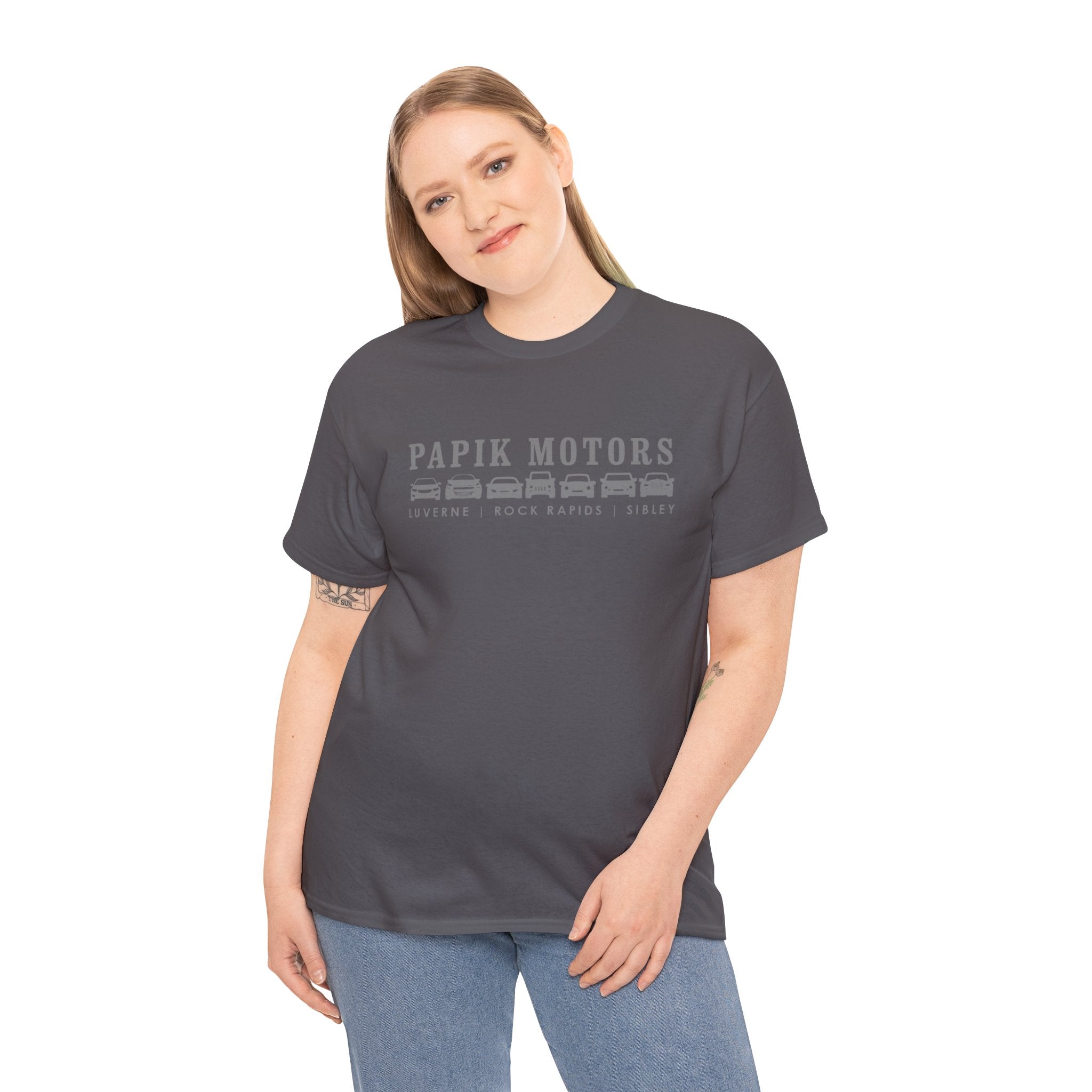 Horizontal Logo Papik T Shirt - Unisex