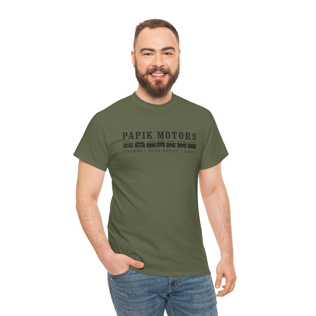 Horizontal Logo Papik T Shirt - Unisex