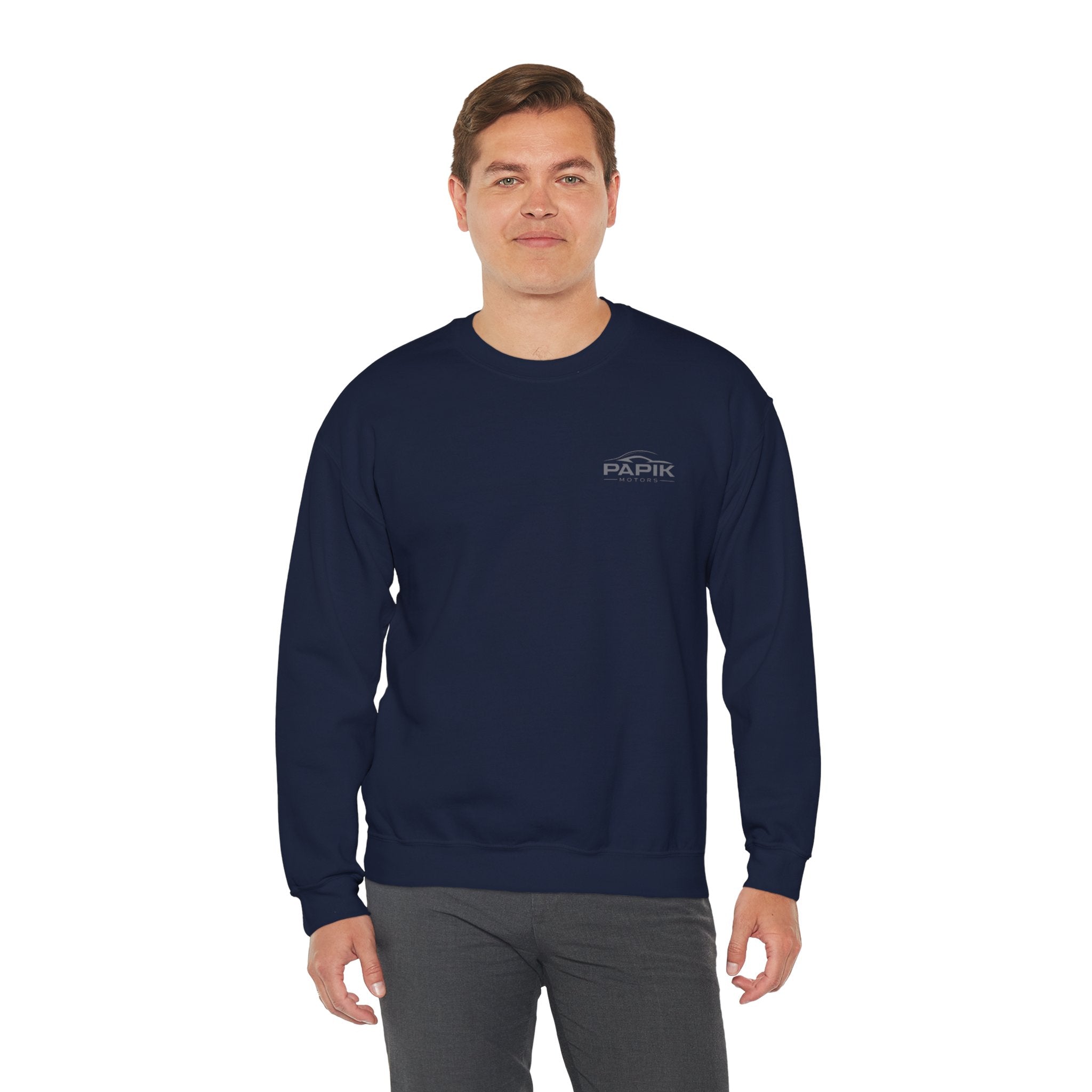 Crewneck - Pullover Papik Motors Logo Sweatshirt —  Crewneck Pullover