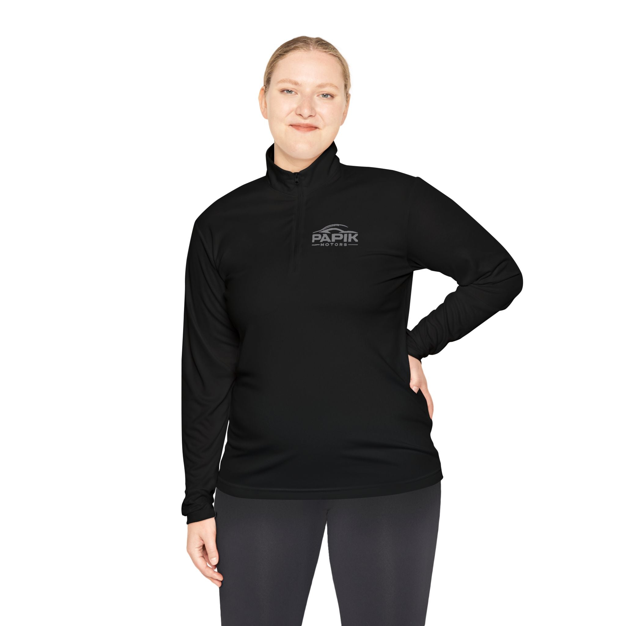 Unisex Quarter-Zip Pullover - (Thin Sport Material)