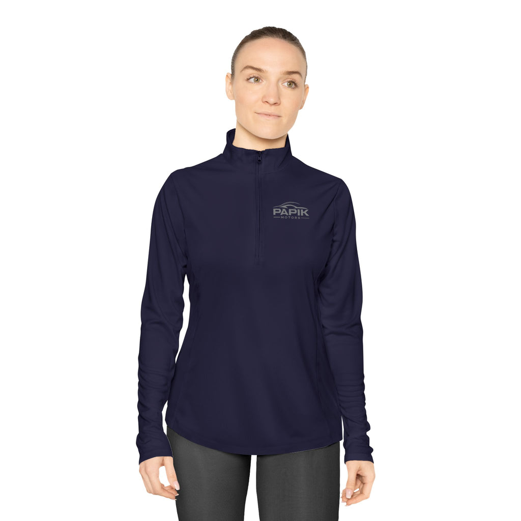 Ladies Quarter-Zip Pullover (Thin Sport Material)