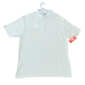 LIMITED OLD STOCK - Pale Aqua Blue with slight white pattern PGA tour golf polo- 1 size 3xl tall available